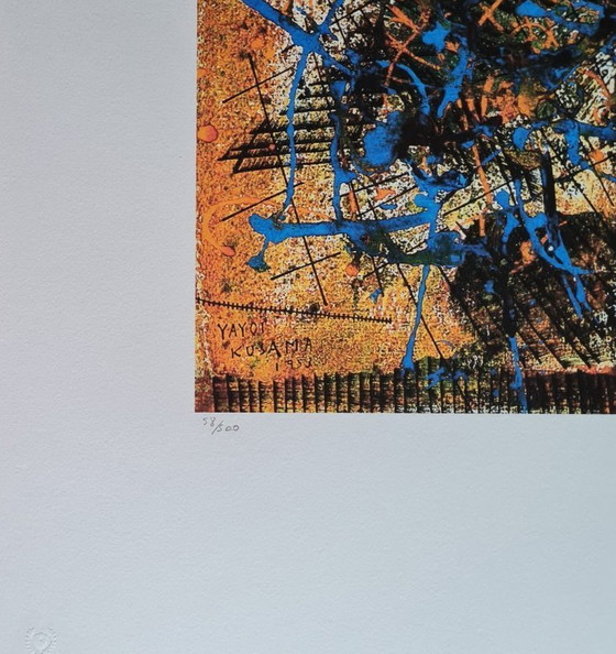 Image 1 of D'après Yayoi Kusama, Sans titre, Lithographie, années 1990