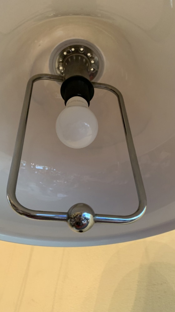 Lampada a sospensione vintage Dijkstra Space Age in vetro acrilico – Dijkstra Lampen, Lampade a sospensione (photo 13 of 15)