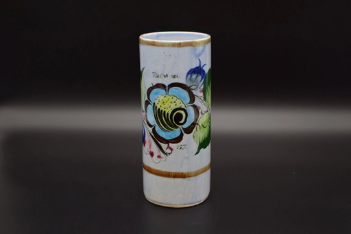 Vaso Tonala Mexico dipinto a mano