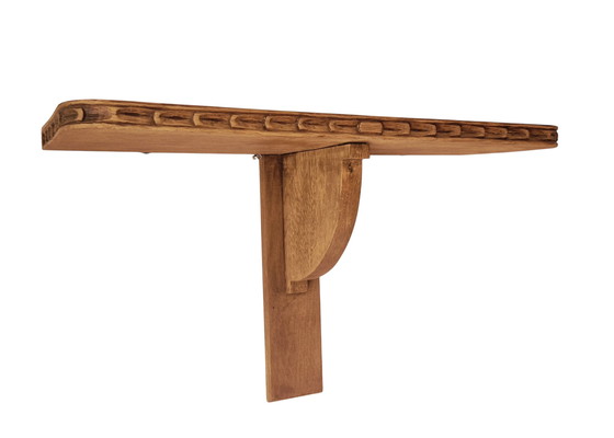 Image 1 of Wandregal aus massiver Eiche- Rustikaler Louis XVI-Stil