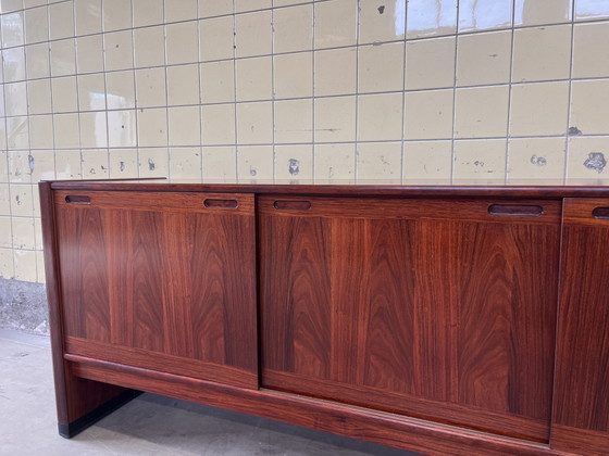 Credenza vintage in palissandro prodotta da Skovby – Credenze, Textile, Wood (photo 3 of 14)