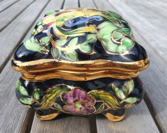 Image 1 of Joyero de cerámica- Hubert Bequet- Bélgica- Modelo166