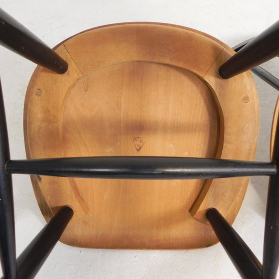 Image 1 of Set di 4 sedie con struttura a fuso, modello Fanett, Tapiovaara, anni '60