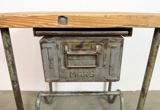 Image 1 of Vintage Industrial Worktable, 1960s