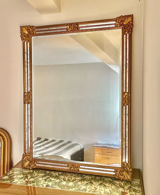 Image 1 of Luxurious vintage DeKnudt mirror 120x90cm