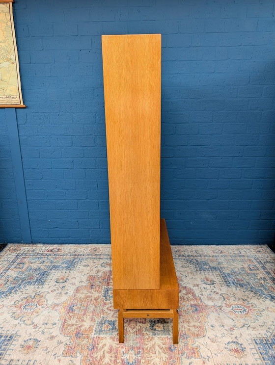 Image 1 of Libreria vintage in rovere / mobile porta dischi, Marian Grabinski per IKEA, anni '60