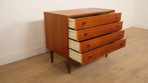 Image 1 of Vintage ladekast | 4 lades  | Teak