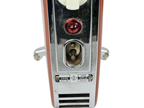 Image 1 of Inventum - Type KG 76 - ontwerp Wim Rietveld - metaal - chroom - Electrische kachel - 60's
