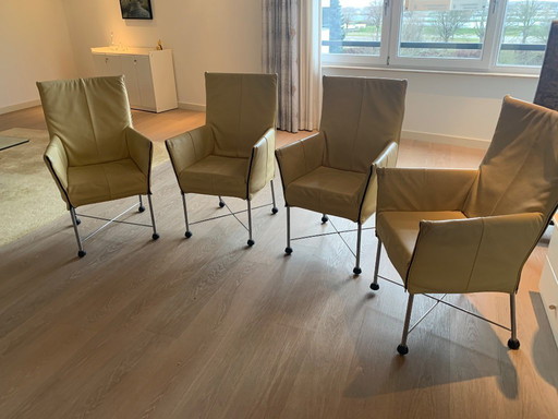 4x Montis Chaplin Esszimmerstuhl