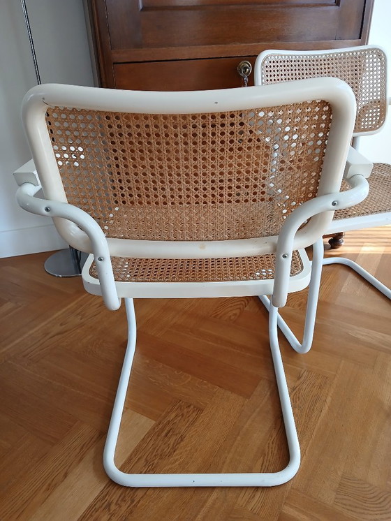 Image 1 of Cesca webbing chairs