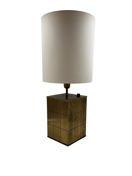 Image 1 of Hollywood Regency Brass Table Lamp Base, Romeo Rega Italy, 1970s