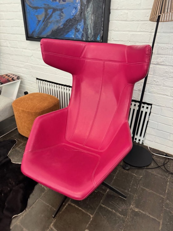 Moroso Fauteuil Take a Line for a Walk - Haberli – Leather (photo 3 of 11)