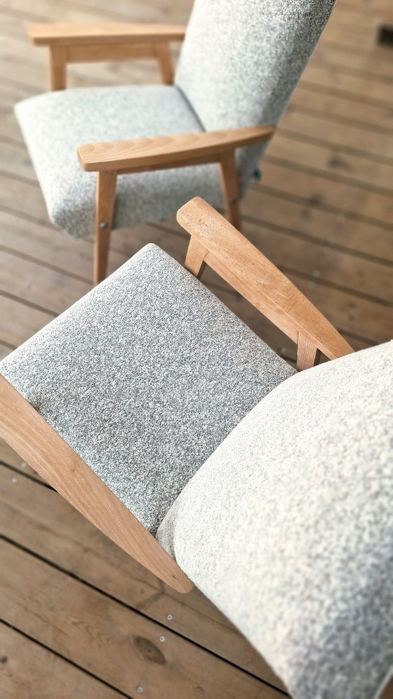 Image 1 of Paar skandinavischer Sessel des Modells „Loft“