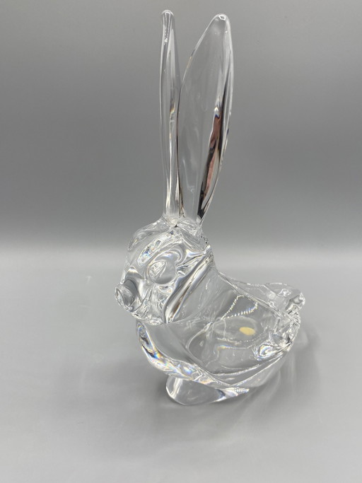 Kristallen konijn sieradenbakje – Vannes-le-Châtel Crystalworks – glazen karaffen