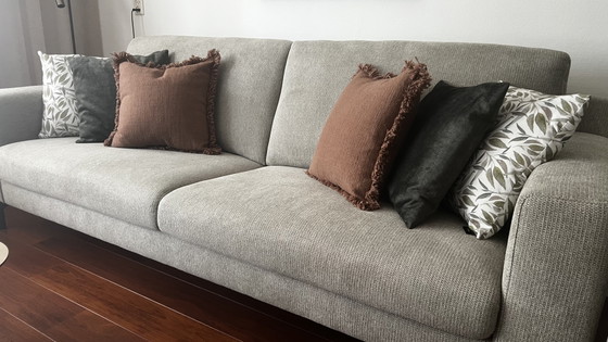 Image 1 of Beautiful fabric 3-2 seater sofa from Montèl
