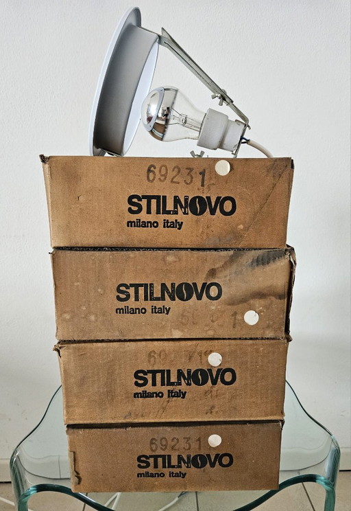 Juego de lámparas Stilnovo – kroonluchters, Metal