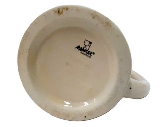 Image 1 of Porseleinen Duitse voetbalmok 13,5 cm