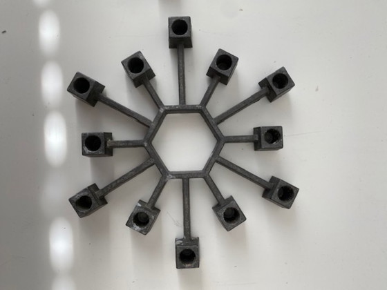 Image 1 of Paro Design Danimarca, anni '60, 4 candelabri a forma di ragno