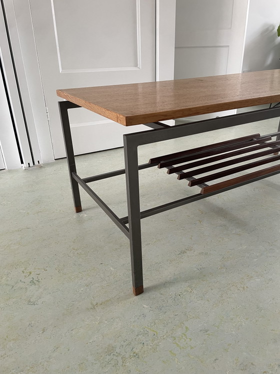Webe Coffee Table - Vintage – Metal, Wood (photo 3 of 10)