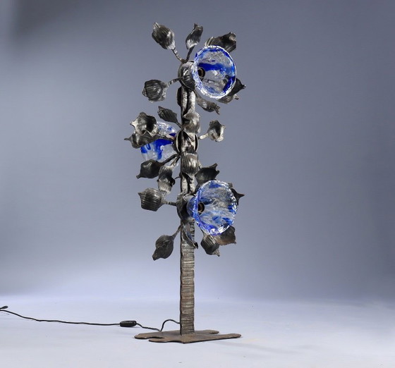 Image 1 of Italian Brutalist Floor Lamp