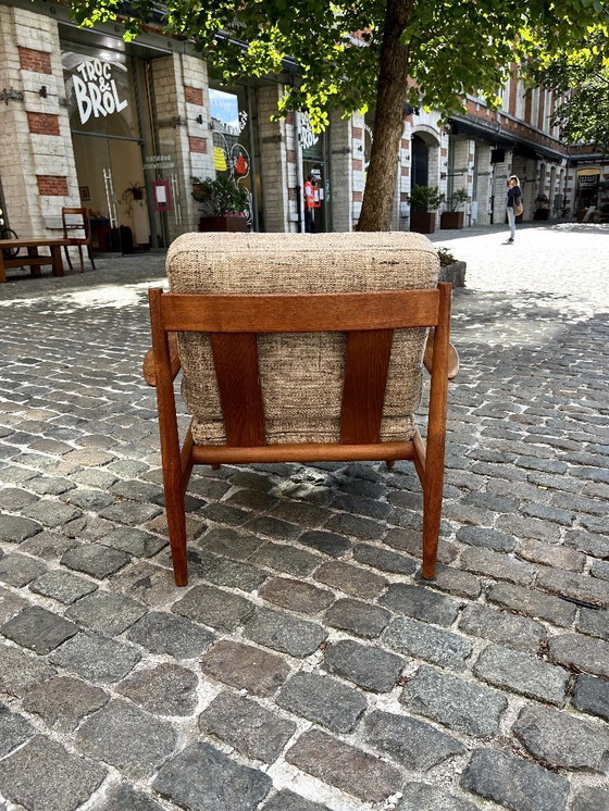 Image 1 of Coppia di poltrone, di Grete Jalk, per France & Son, Danimarca, anni '60