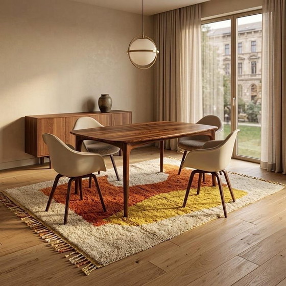 Authentic Traditional Handmade Moroccan Rug 200/300 cm, Ahrend, Rugs & carpets, Wool, Creme (photo 6 of 7)