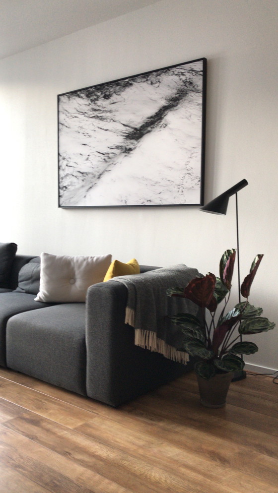 Image 1 of HAY Mags bank en poef (incl. Kussens)