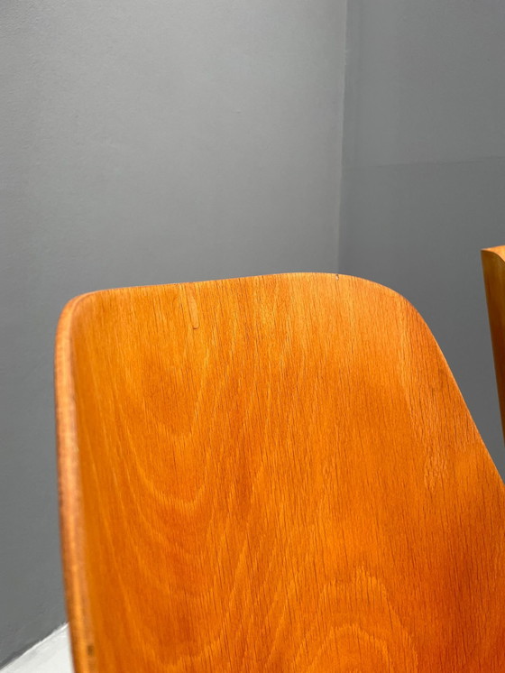 Image 1 of Pair of TON Model 514 Dining Chairs – Radomír Hofman, 1960s