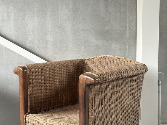 Image 1 of Vintage rotan armchairs (2)