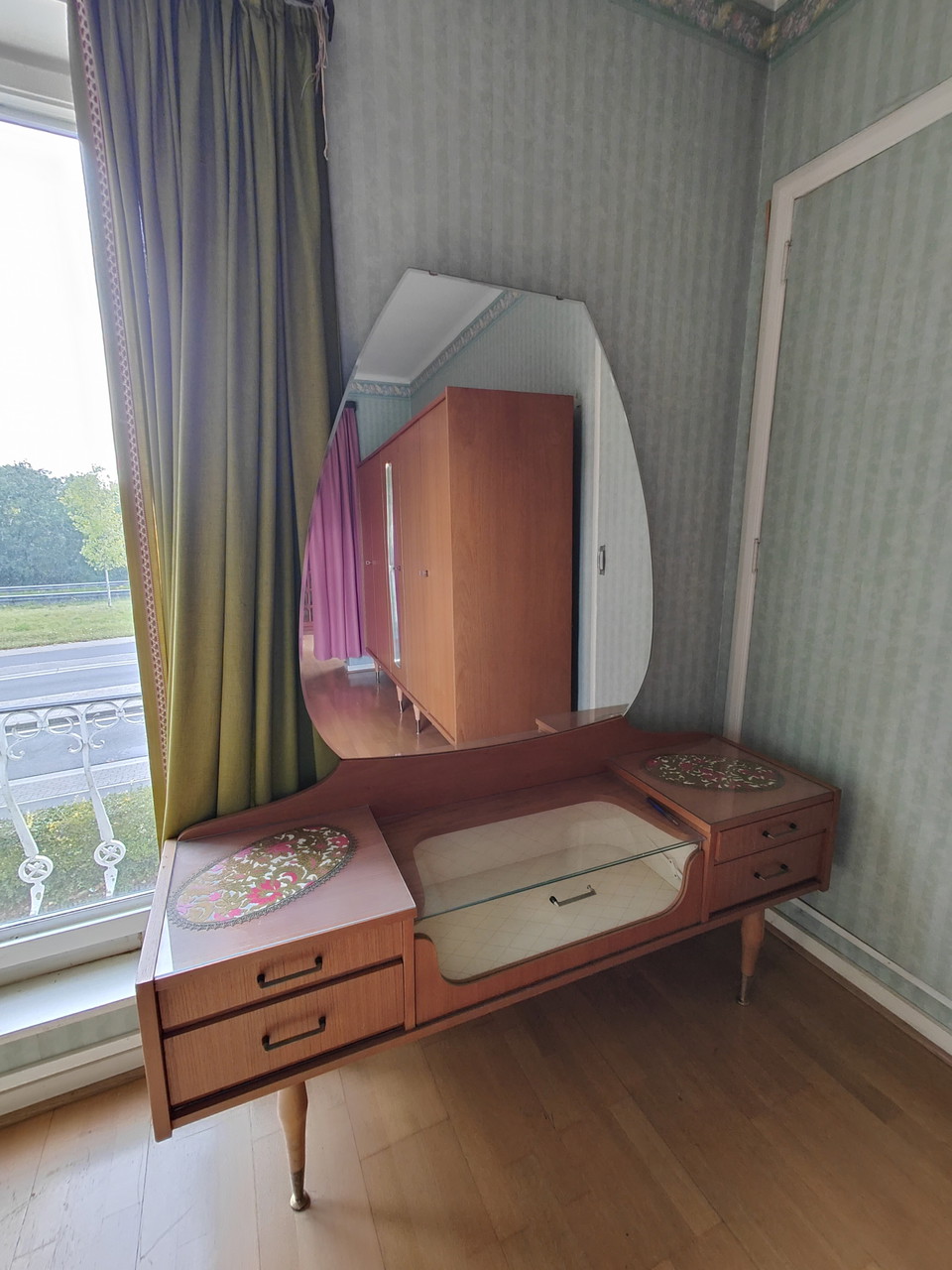 Coiffeuse style années 50