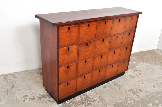 Image 1 of Cassettiera vintage in mogano, anni '30