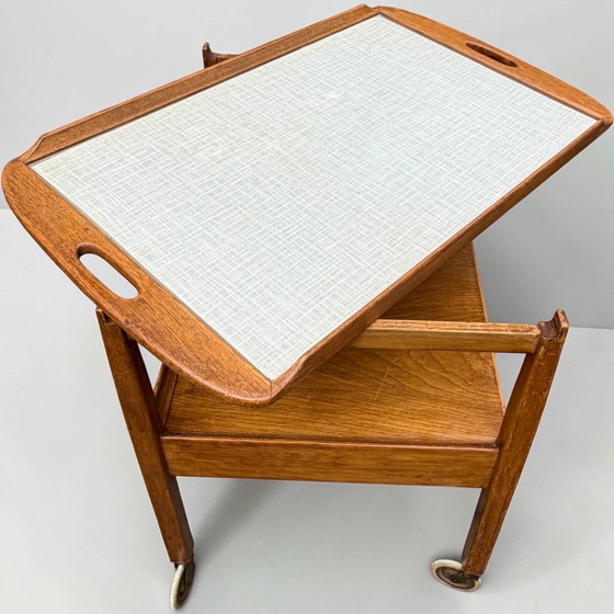 Tingströms 'Julius' Eichen Servierwagen (1960er Jahre) – Tingstrom, Wood (photo 7 of 13)