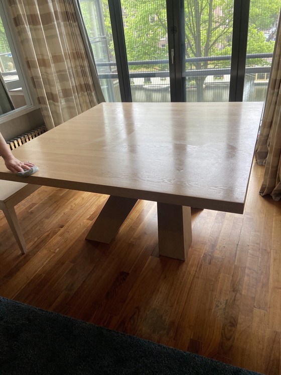 Image 1 of Birdman tafwl square light oak with 1 chair