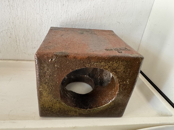 Image 1 of Vintage Cube Vase - Lava
