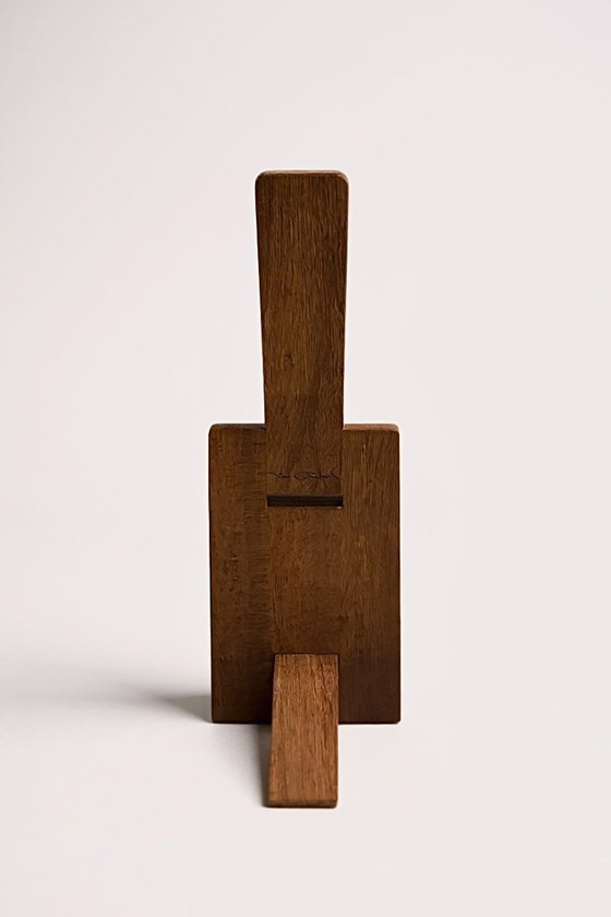 Image 1 of Poltrona minimalista brutalista di Alain Gaubert - 1980