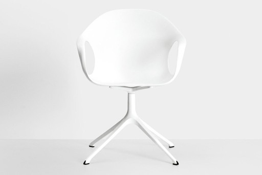 Kristalia Elephant Draaistoel/Bureaustoel Wit – draaistoelen, Metal, Plastic (photo 2 of 7)