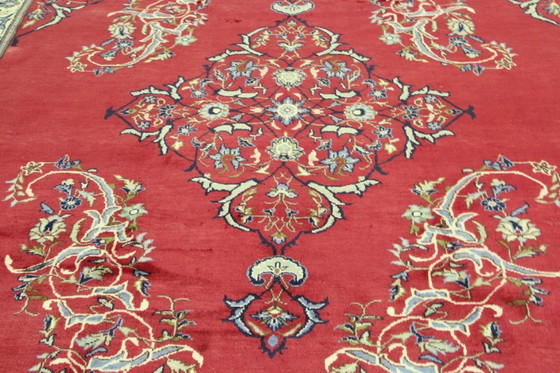 Image 1 of Original Persian rug Keshan, Kashan Red 342 x 237 cm Top condition Classic Antique
