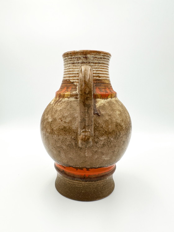 Image 1 of Strehla DDR Vase Orange