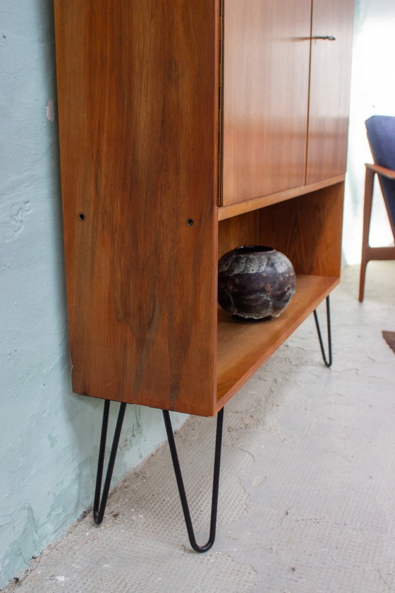 Image 1 of Buffet haut vintage, commode style années 60