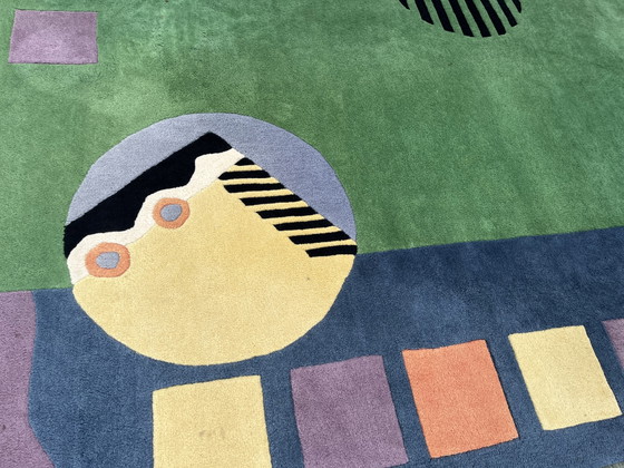 Postmodern Memphis Rug, 1980s – Rugs & carpets, Textile, Wool (photo 4 of 14)