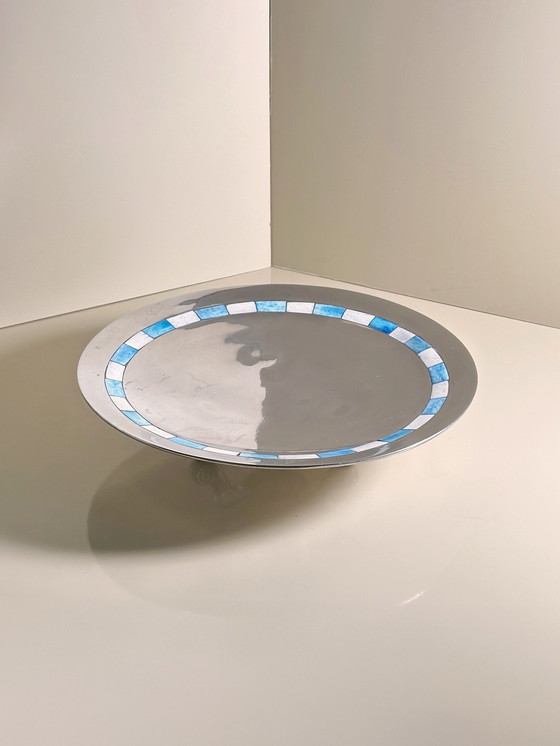 Image 1 of Ciotola vintage indonesiana per piedi di metà secolo con intarsi, anni '50, per i Paesi Bassi