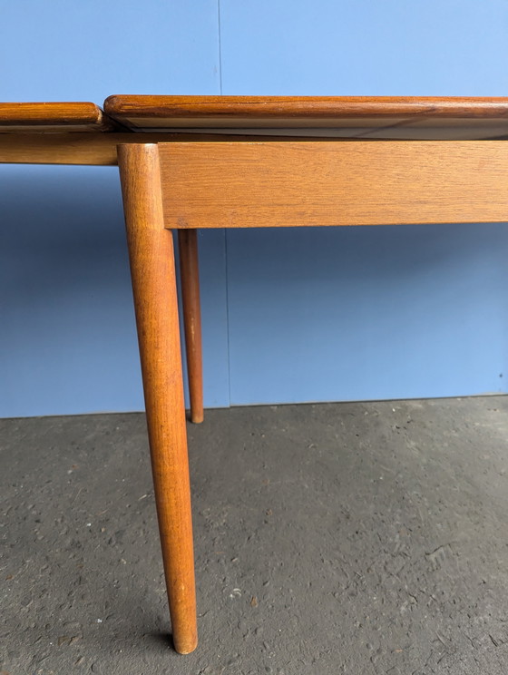 Image 1 of Midcentury teak extendable table
