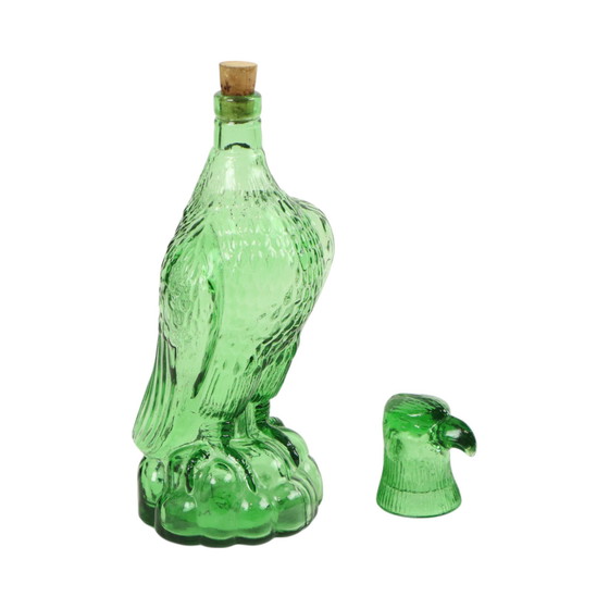Image 1 of Carafe verte italienne Aigle de proie