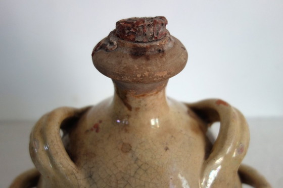 Glazed terracotta jug, Provence, 19th century – Vases, Ceramic (photo 8 of 15)