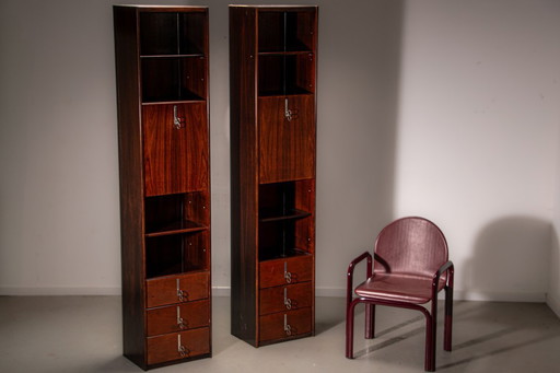Pellicano series book cases by Vittorio Intorini for Spaoriti Circa.1970