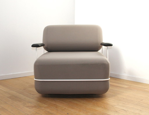 Pebble design armchair, Bla Station