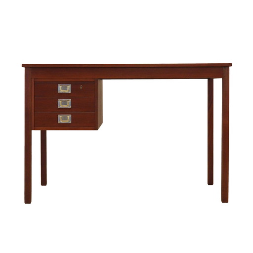 Teak Desk, Danish Design, 1960s, Production: Denmark