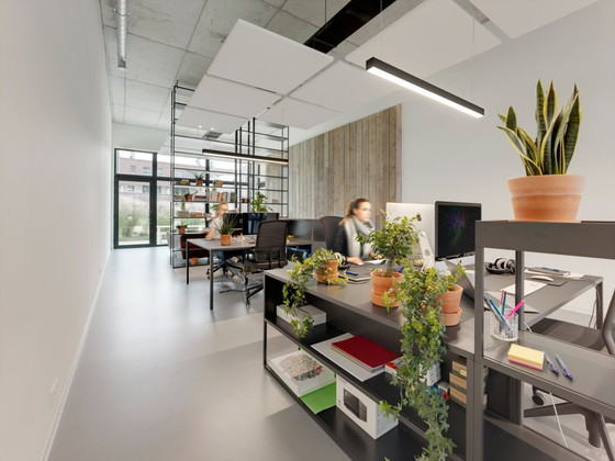 Image 1 of Hay New Order - Complete kantooropstelling (10 bureaus + rekken) – Tijdloos modulair design