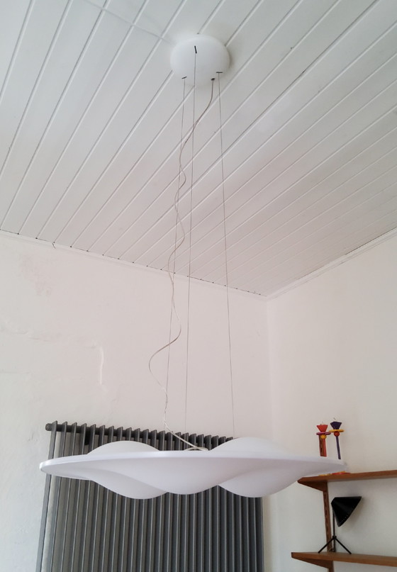 Image 1 of Circle Wave 7462 Linea Light / Lampada a sospensione Ma&De - Design di Mirco Crosatto (2012), diffusore in PMMA Ø66 cm, LED 28W 