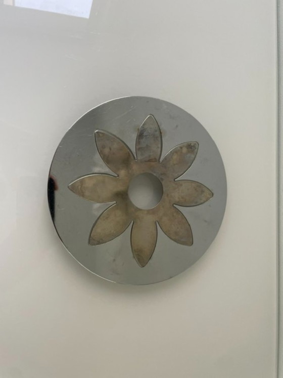 Image 1 of Vintage modular metal coasters set of 2